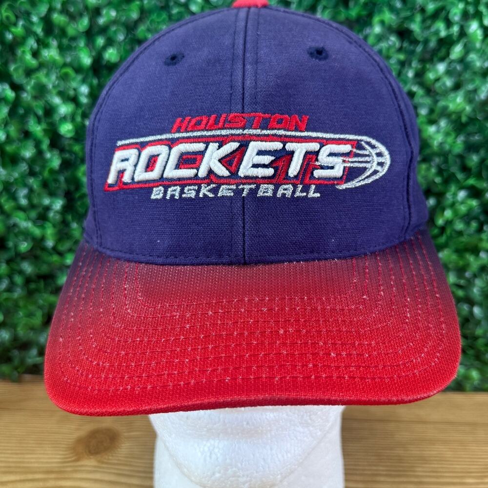 Vintage Houston Rockets NBA Puma Adjustable Hat Cap Adult  Mens Basketball Hat